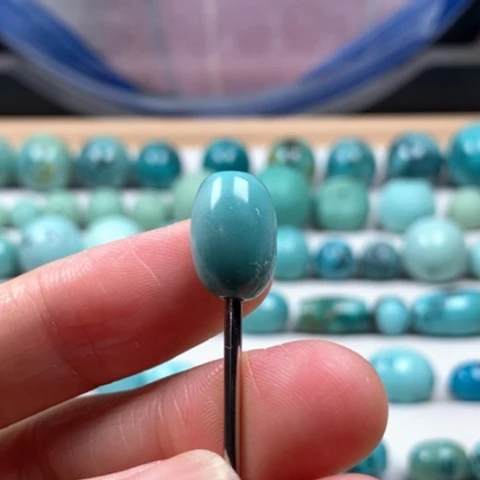 绿松石未镶嵌颈饰