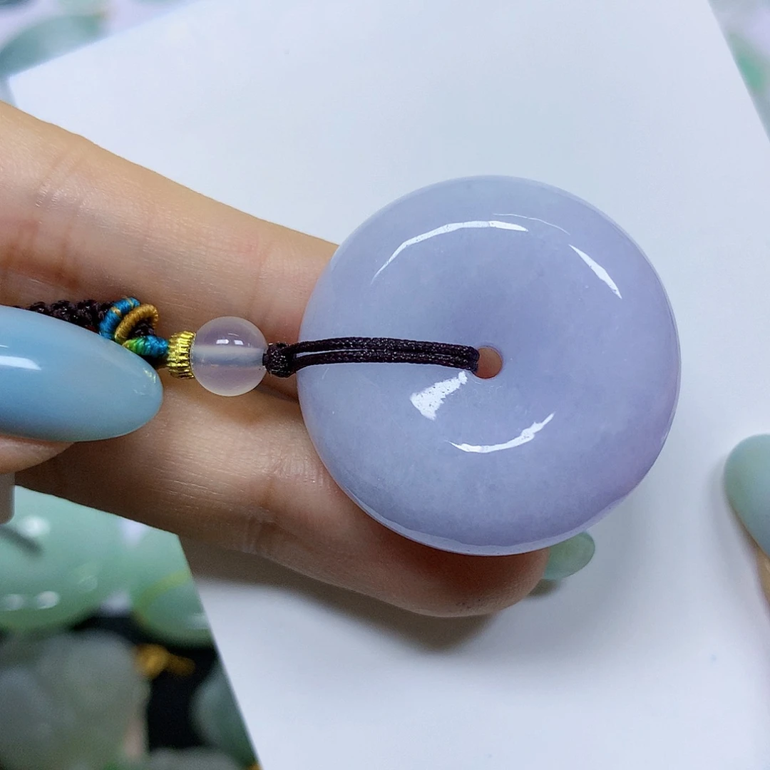 翡翠未镶嵌颈饰挂件