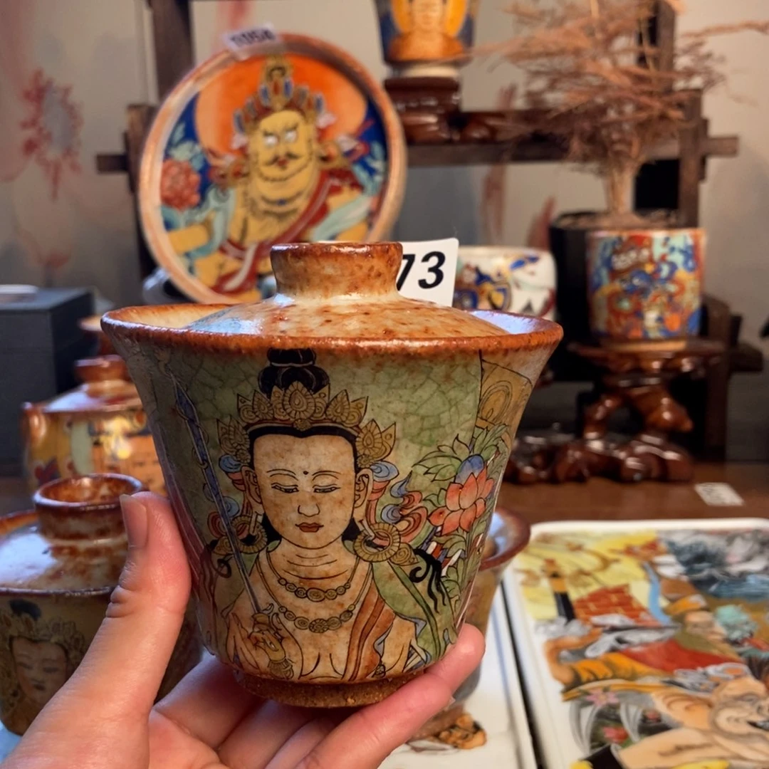 小***蟀景德镇手工制作陶瓷 1073