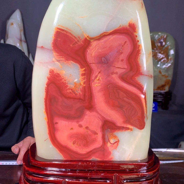 石材天然原石摆件