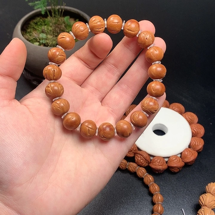 【闪购商品】手串桃核13苹果圆