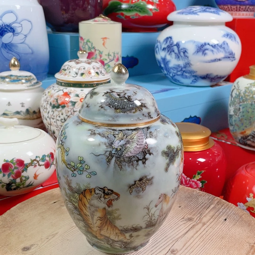 【闪购商品】罐陶瓷茶叶罐密封罐