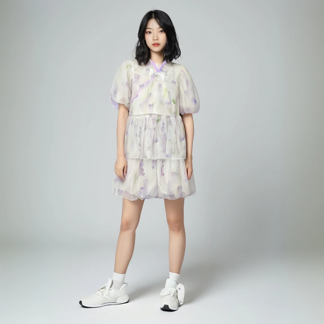 【116】-女童学院风套装夏季2025新款儿童服装卡通303