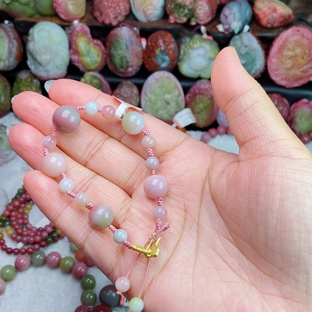 合金石英质玉（盐源）珠宝半成品