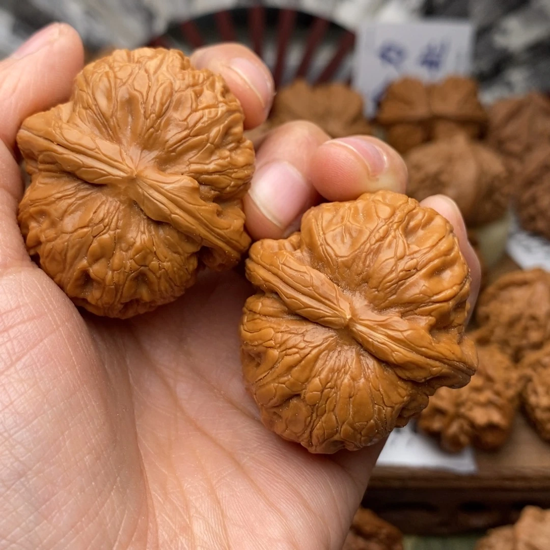 把件文玩核桃277高43元宝