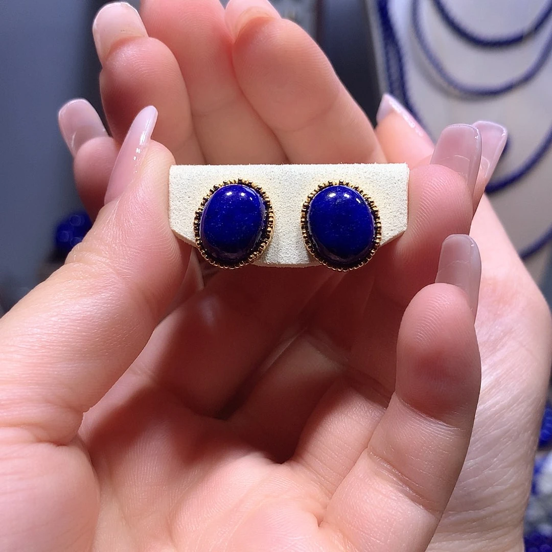 青金石合金耳饰福利