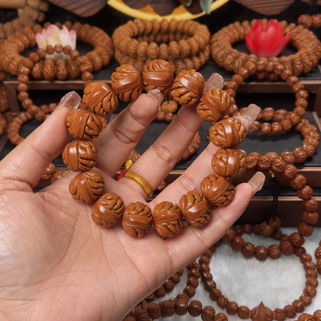 桃核手串19精品大哥串豹子头