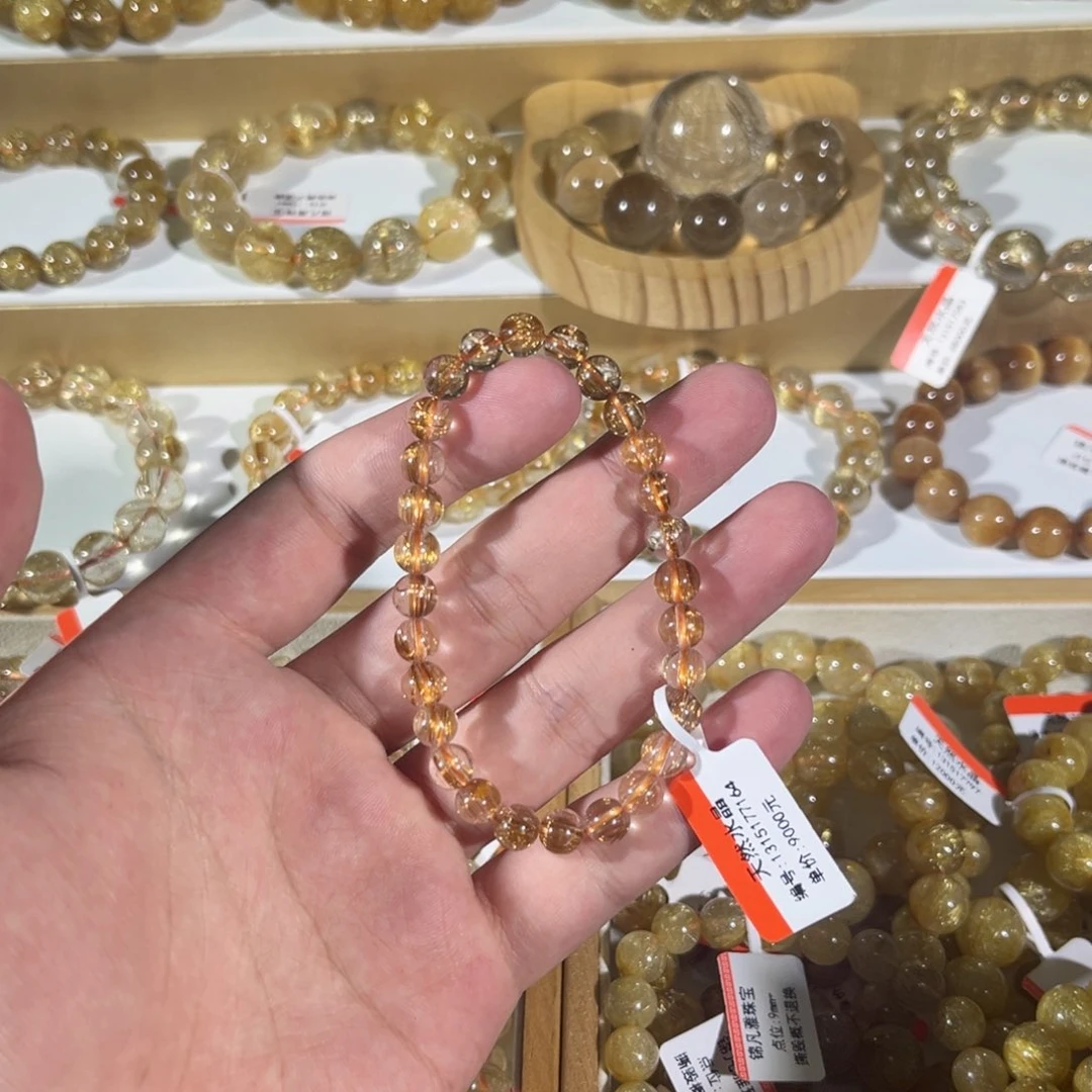 未镶嵌手链水晶晶莹剔透