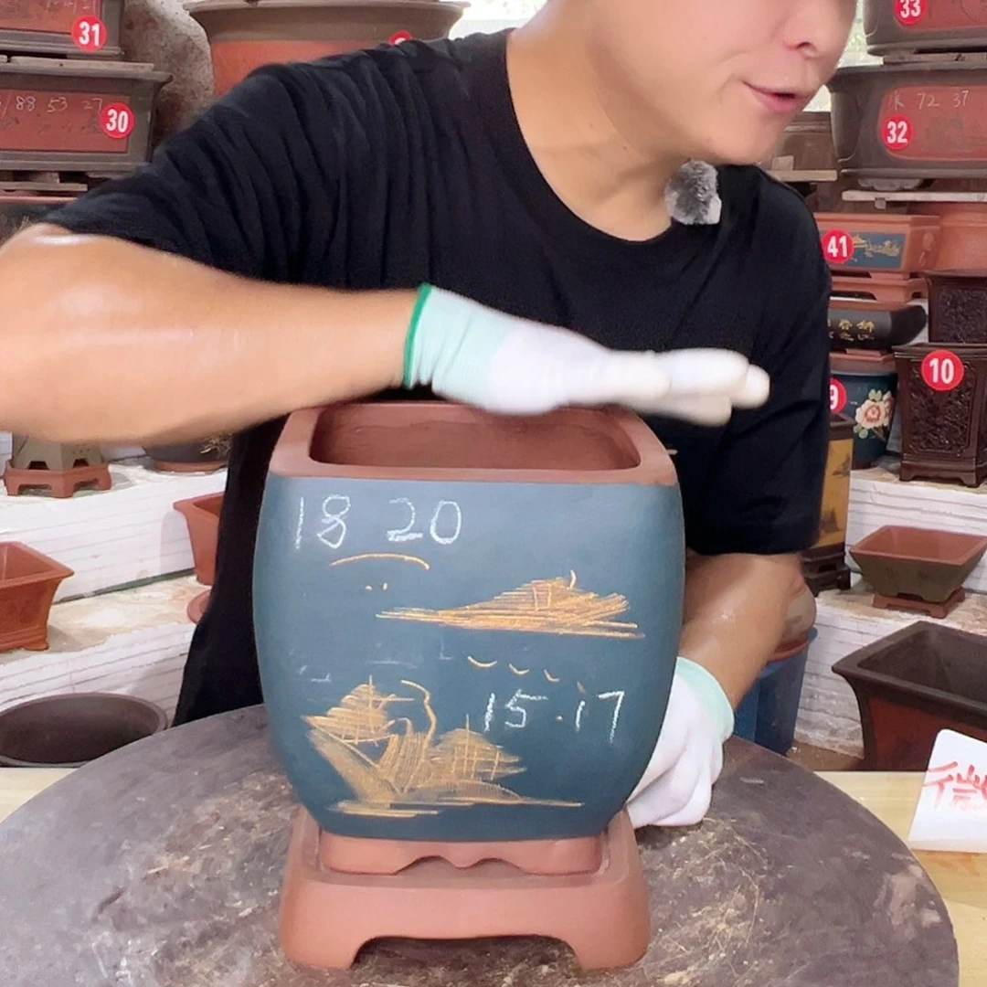 紫砂花盆工厂直发