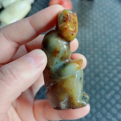 紫金钵盂菩提把件
