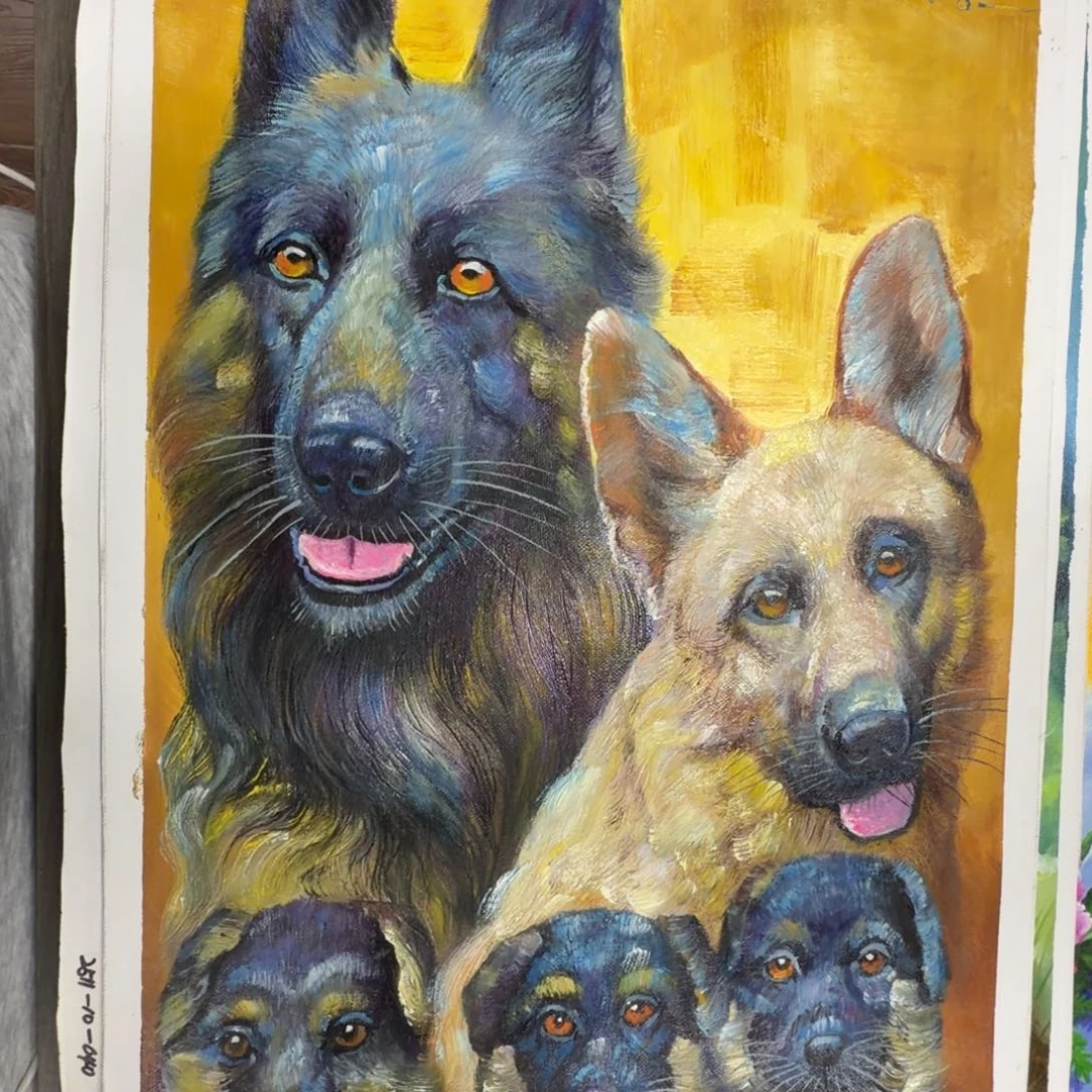 油画加油加油努力加油努力