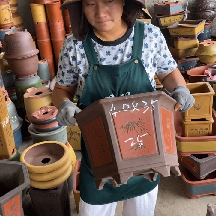 紫砂花盆紫砂花盆盆栽花卉苗木种植