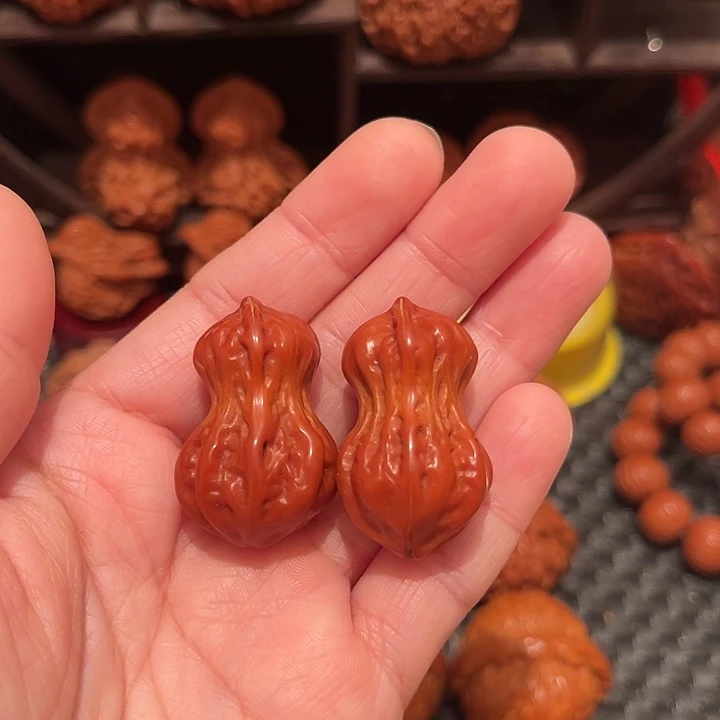 把件文玩核桃小花生