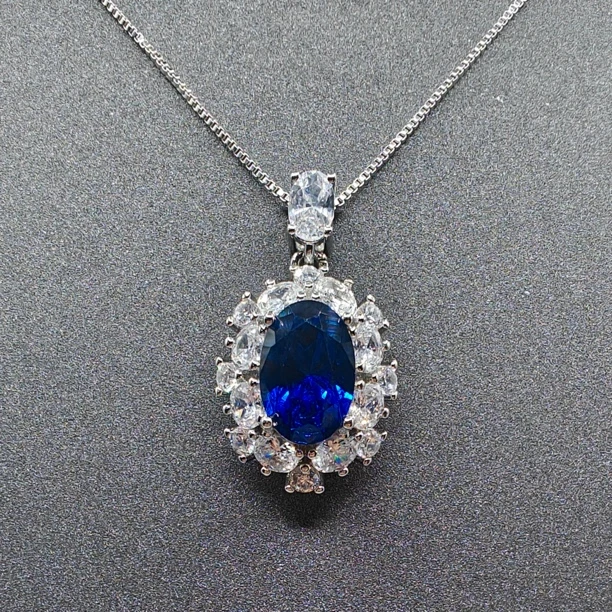 吊坠【蓝色】精美百搭吊坠DX-0787