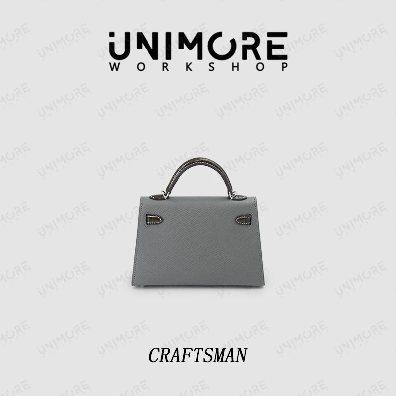 造物至定制【拼色小剀】手掌纹牛皮高级定制手提斜跨包