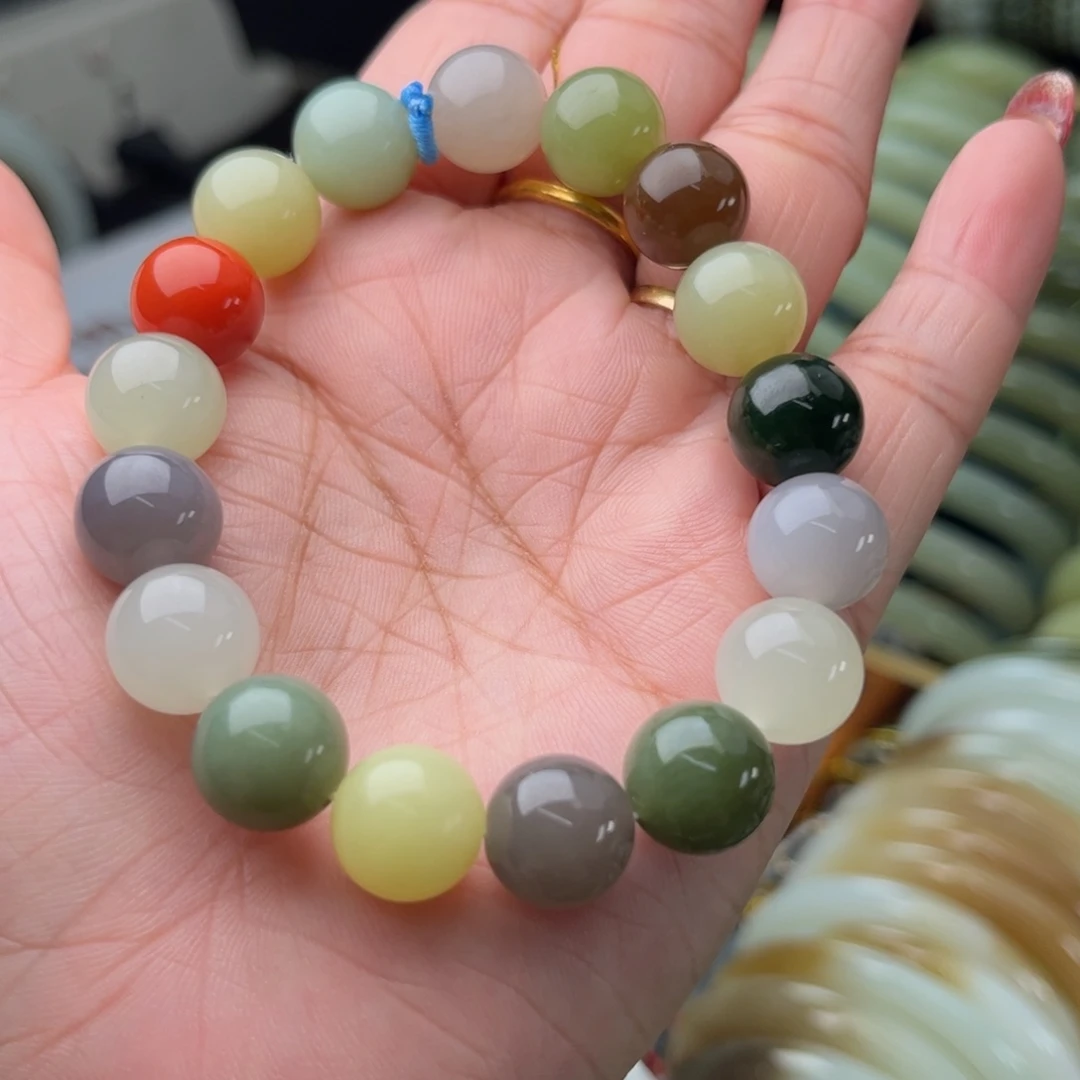 和田玉手链未镶嵌