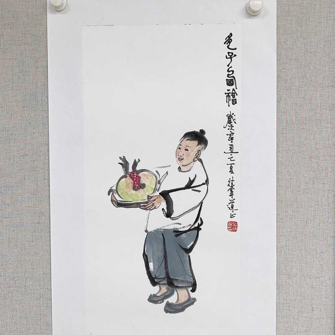 国画艺术家 真人1111111111