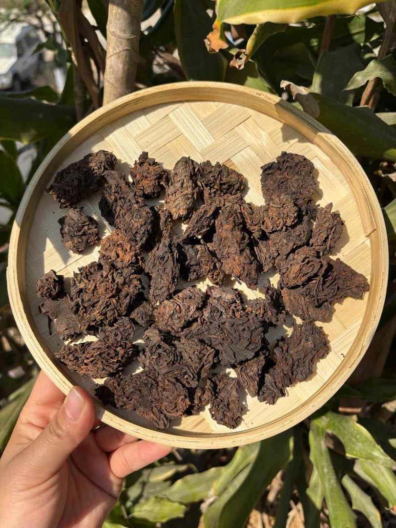 2019年老茶头普洱茶熟茶200克