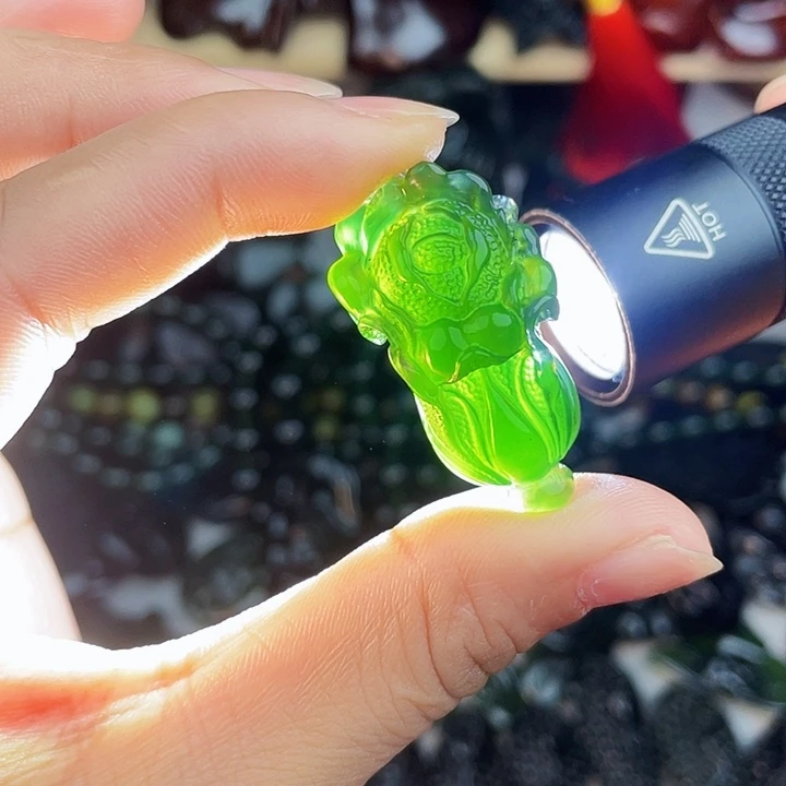 蛇纹石玉未镶嵌手串泰山玉百财精品无杂