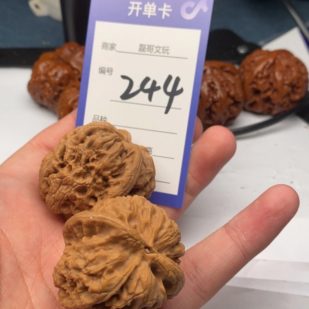 文玩核桃把件筋244
