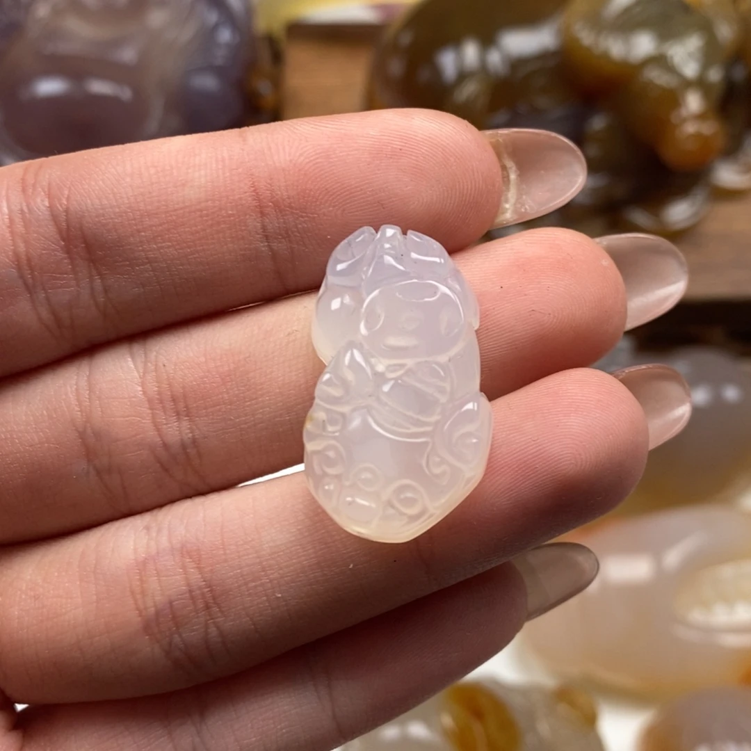 玛瑙/玉髓未镶嵌颈饰