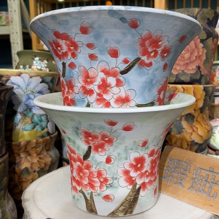 红陶景德镇艺术手绘作品