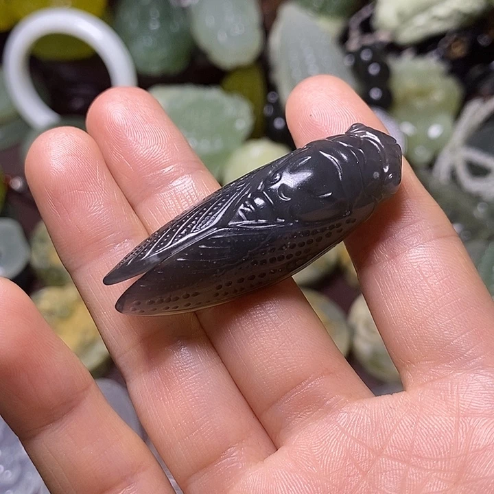 岫玉未镶嵌岫玉颈饰