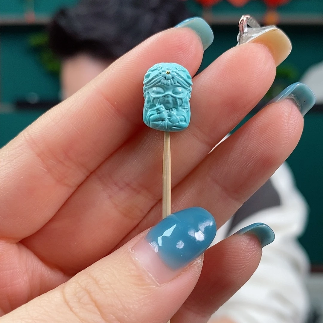 绿松石珠宝奇石未镶嵌