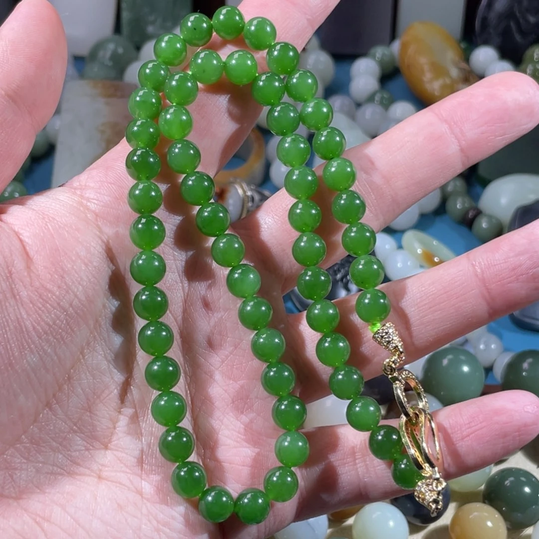 一***火和田玉未镶嵌挂件