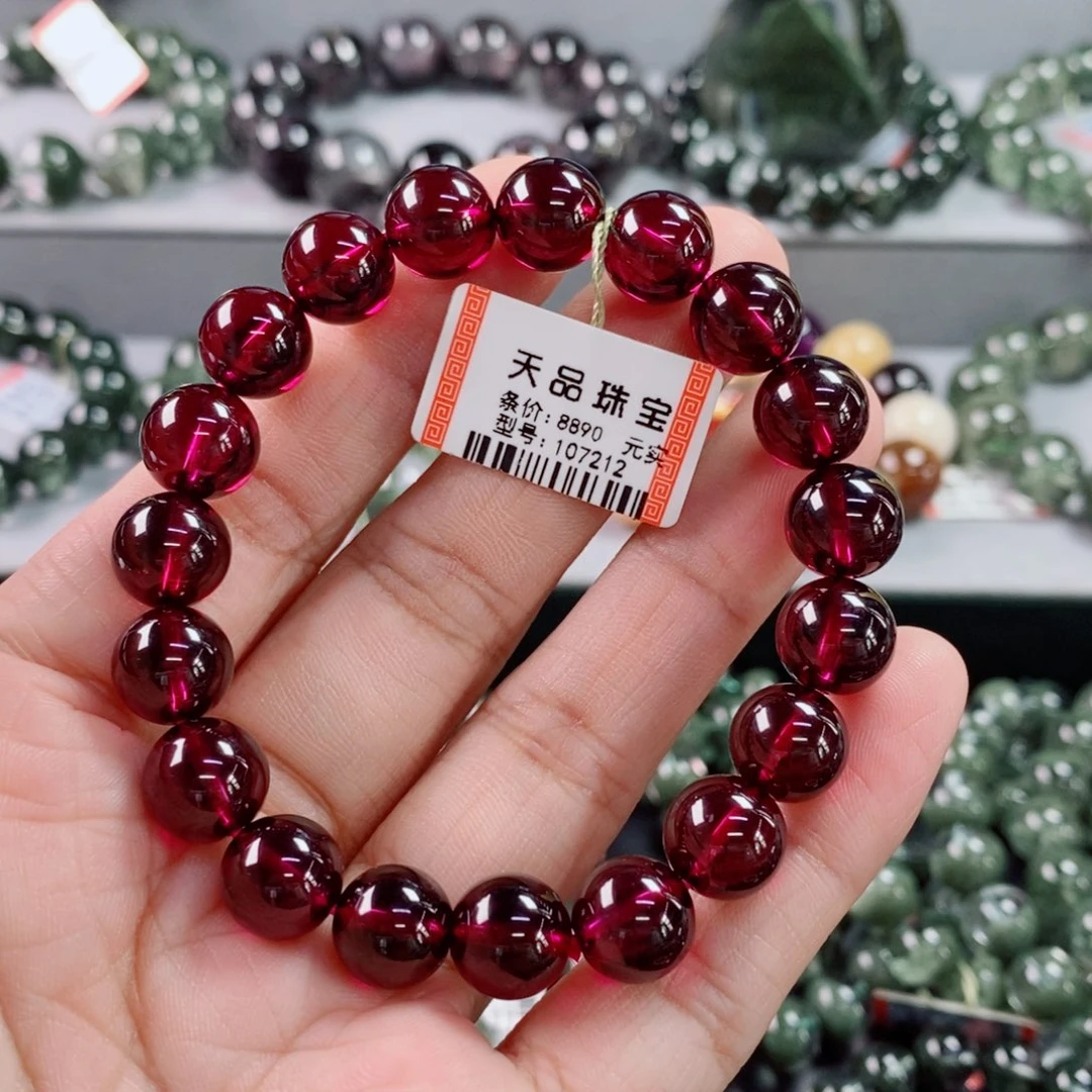 叶***泪未镶嵌手链石榴石（紫牙乌）紫牙乌手链107212