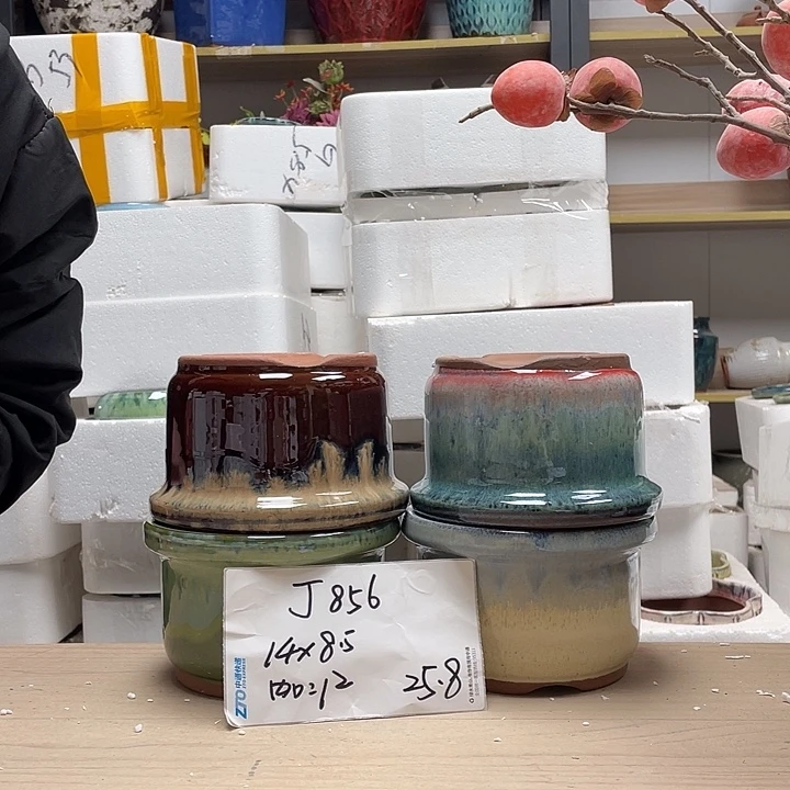 粗陶多肉花盆微瑕856