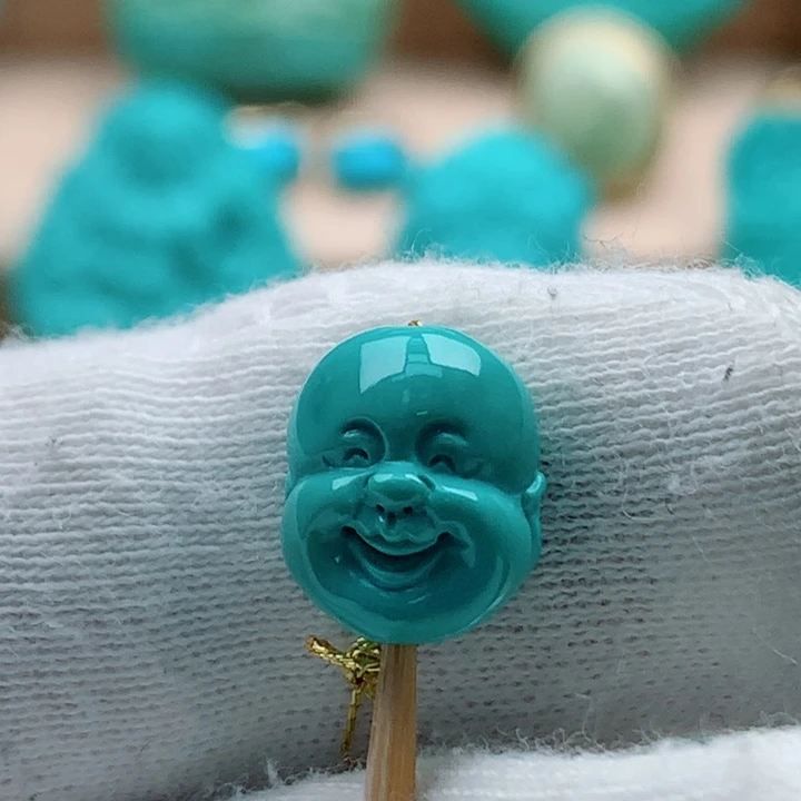 绿松石未镶嵌配饰