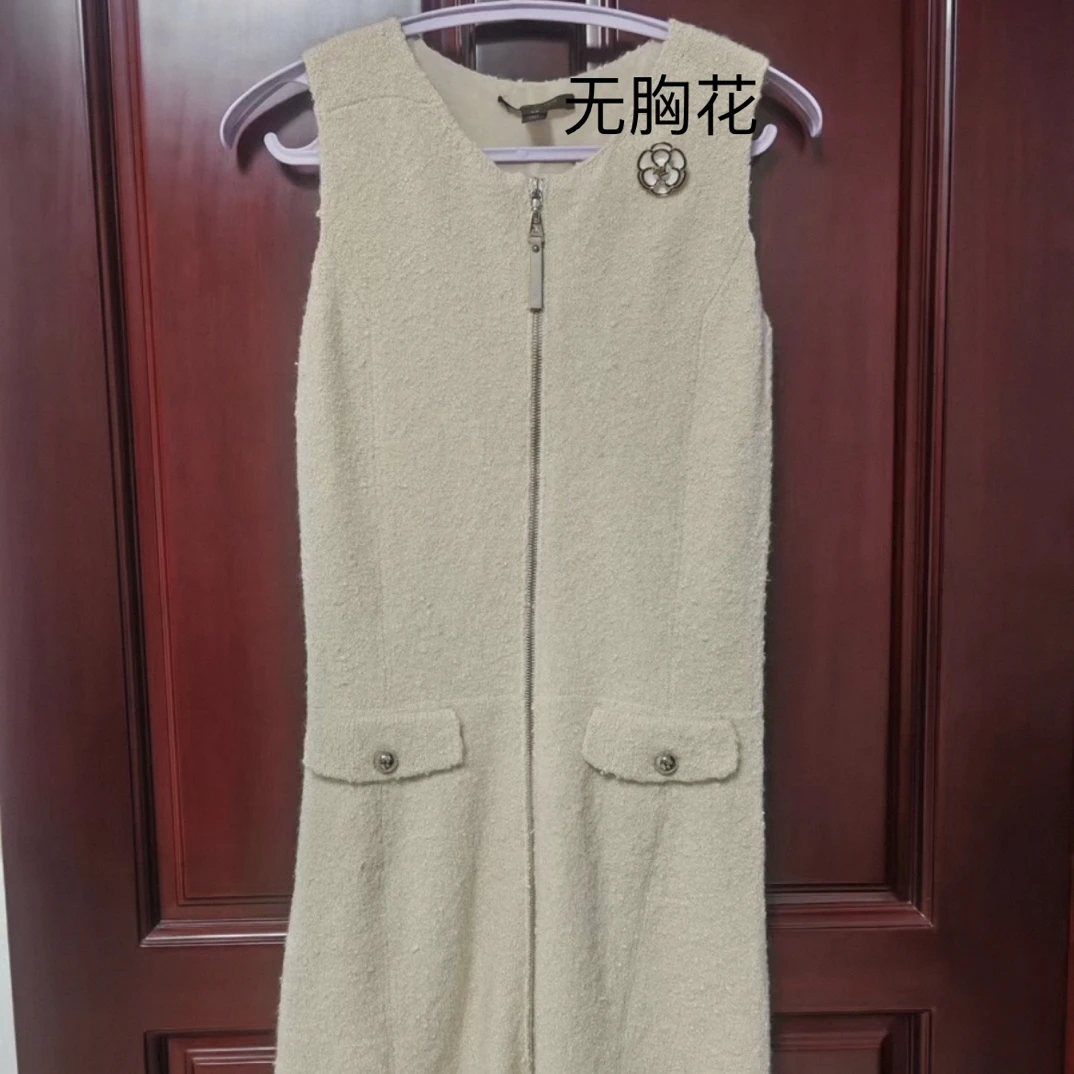 99新 LouisVuitton/路易威登 lv 限量小香风羊毛裙 z293