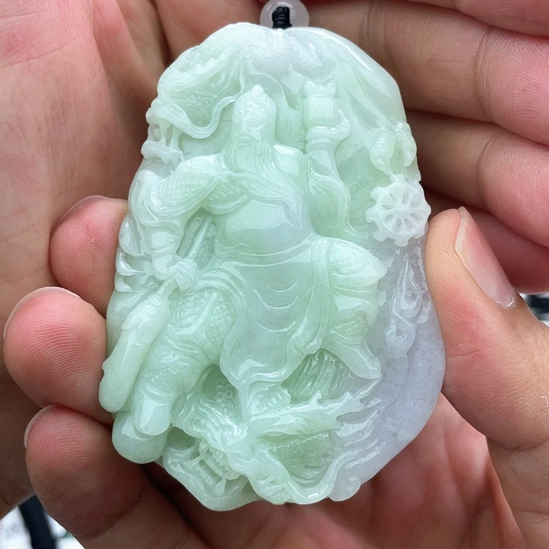 颈饰未镶嵌翡翠後****神翡翠