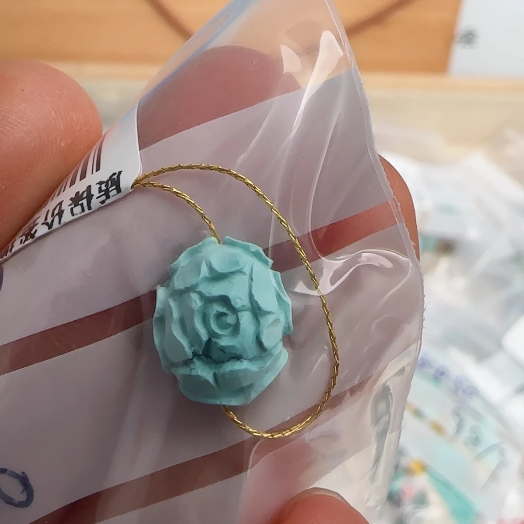绿松石珠宝半成品未镶嵌