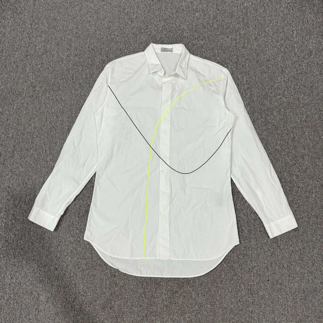 95新 DIOR/迪奥 22859122 Dior迪奥 白色长袖衬衫 39码95新