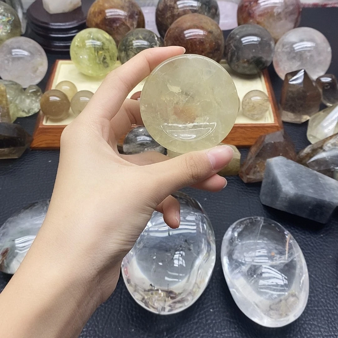 未镶嵌珠宝半成品水晶204水晶石