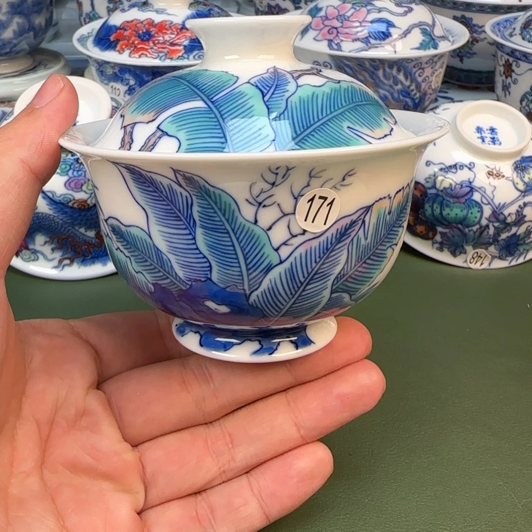 彦祖纯手工手绘茶具171