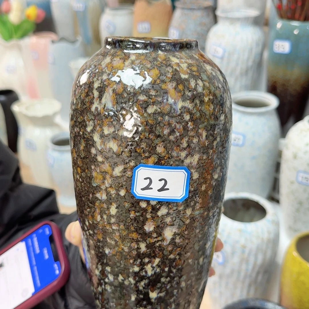 瓶22号复古陶瓷高25厘米一个