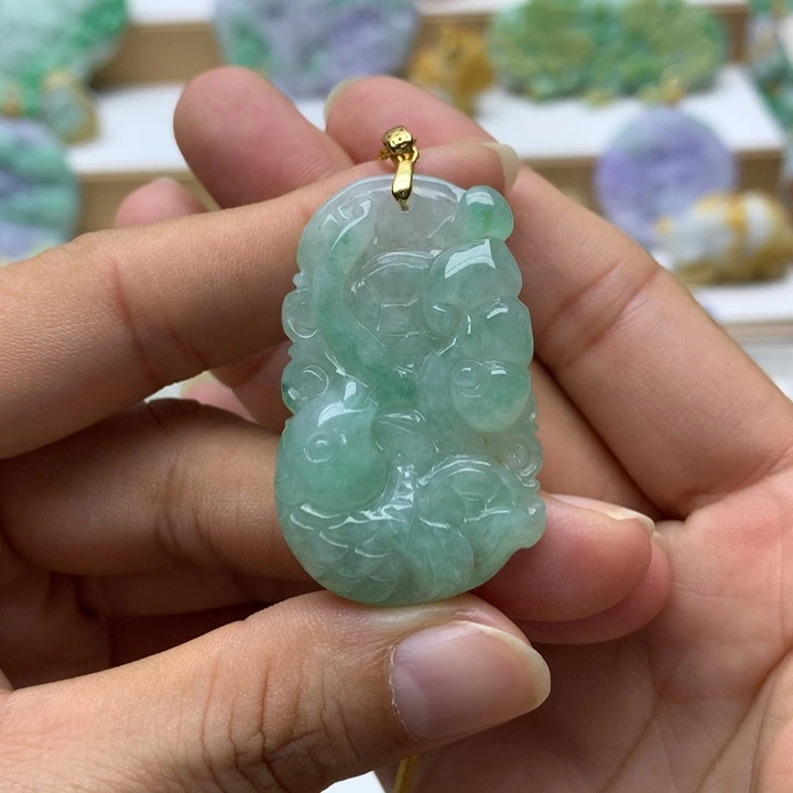 颈饰未镶嵌翡翠翡翠