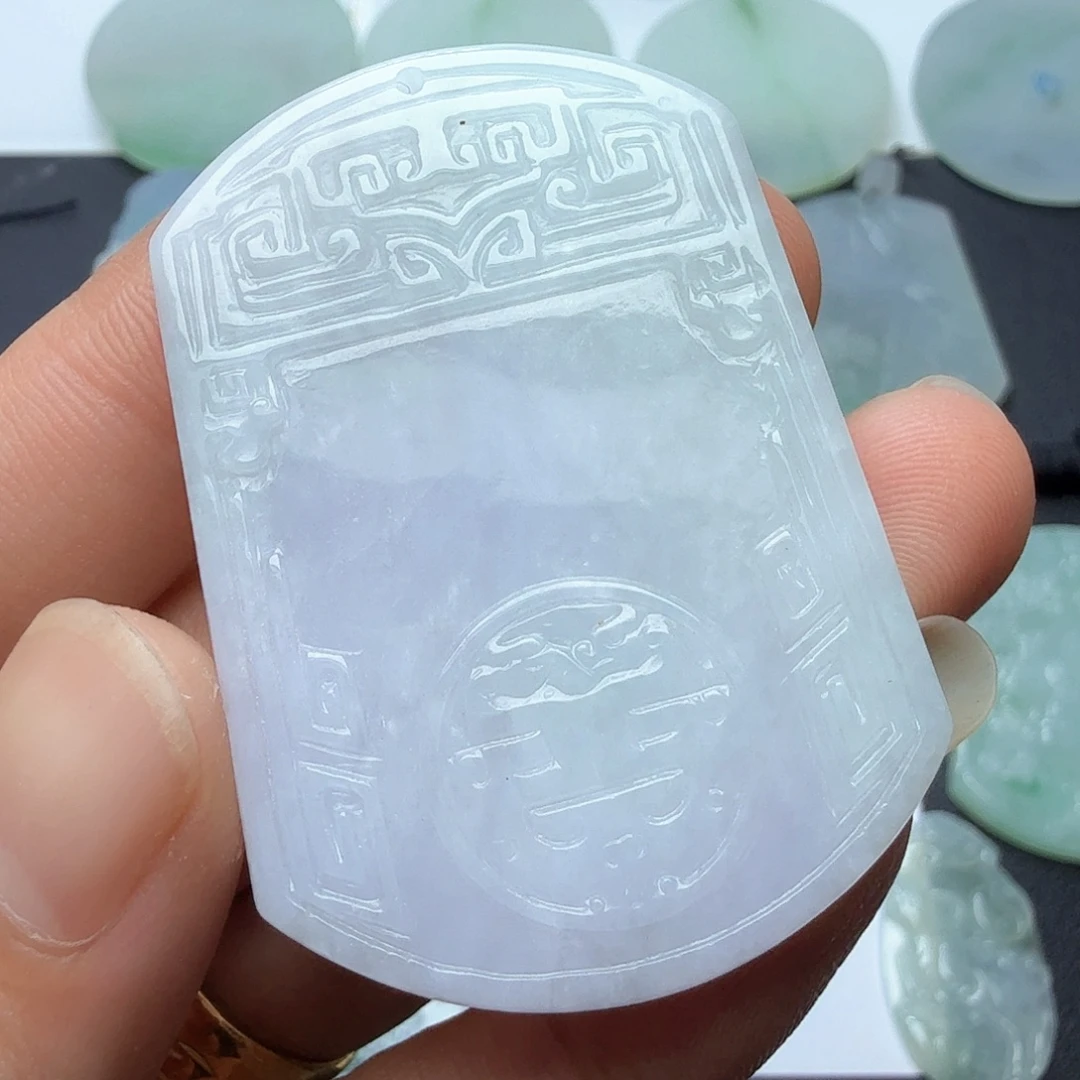 大****吊坠(赠链)未镶嵌翡翠天然缅甸