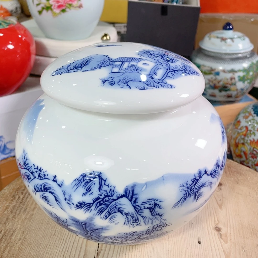 【闪购商品】罐陶瓷茶叶罐密封罐