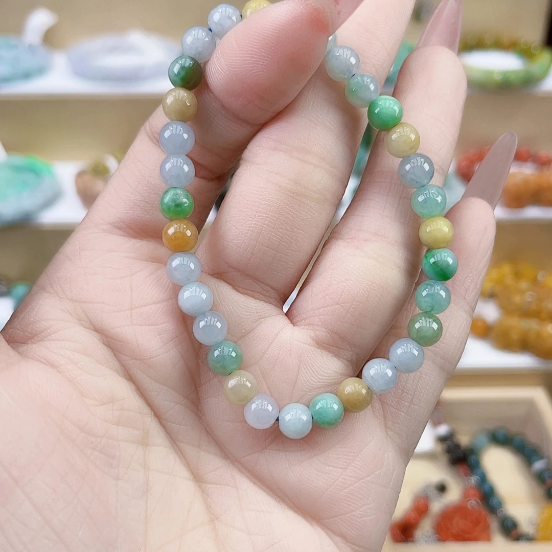 翡翠未镶嵌手链手链