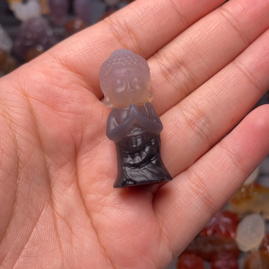 幸***星玛瑙/玉髓未镶嵌颈饰