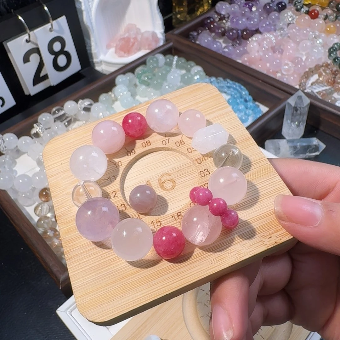 冷***橘手链水晶银S925镶嵌
