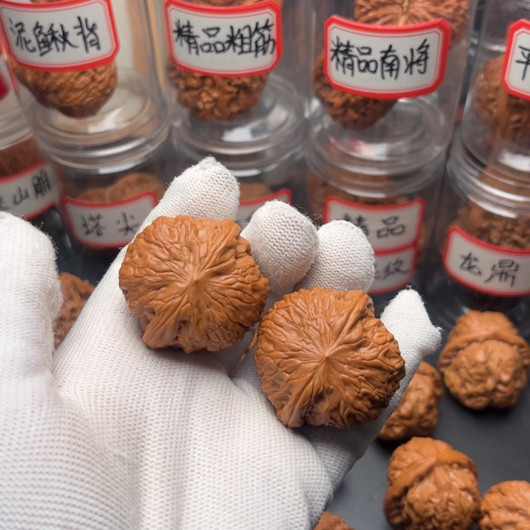 把件文玩核桃39全品圆球铁锤