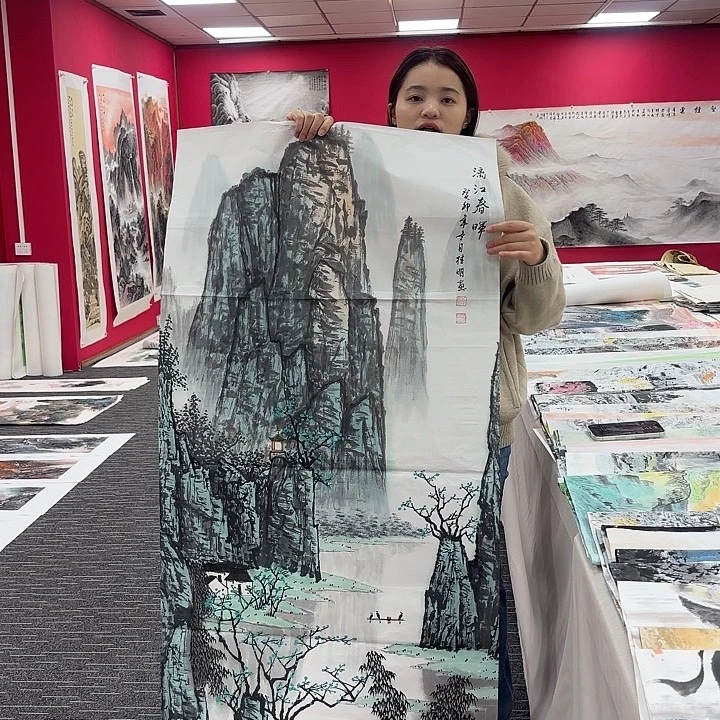 国画国画作品纯手绘