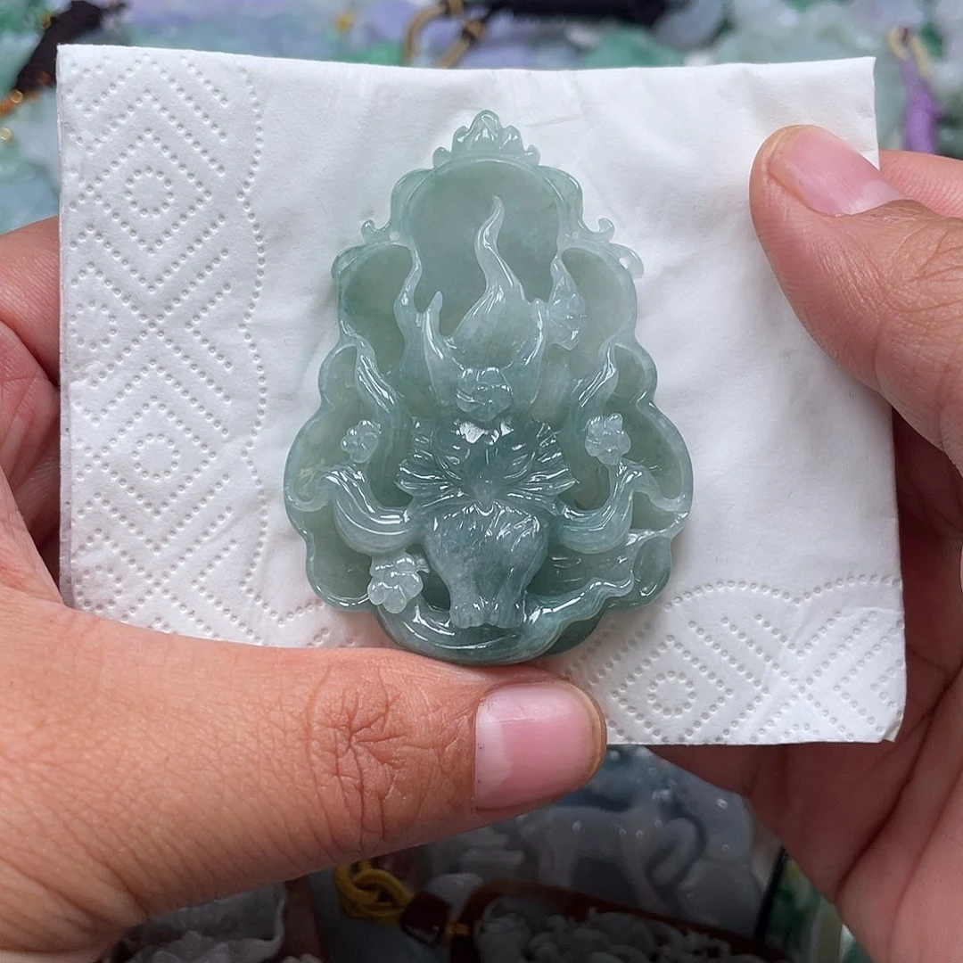 颈饰未镶嵌翡翠翡玉缘翡翠