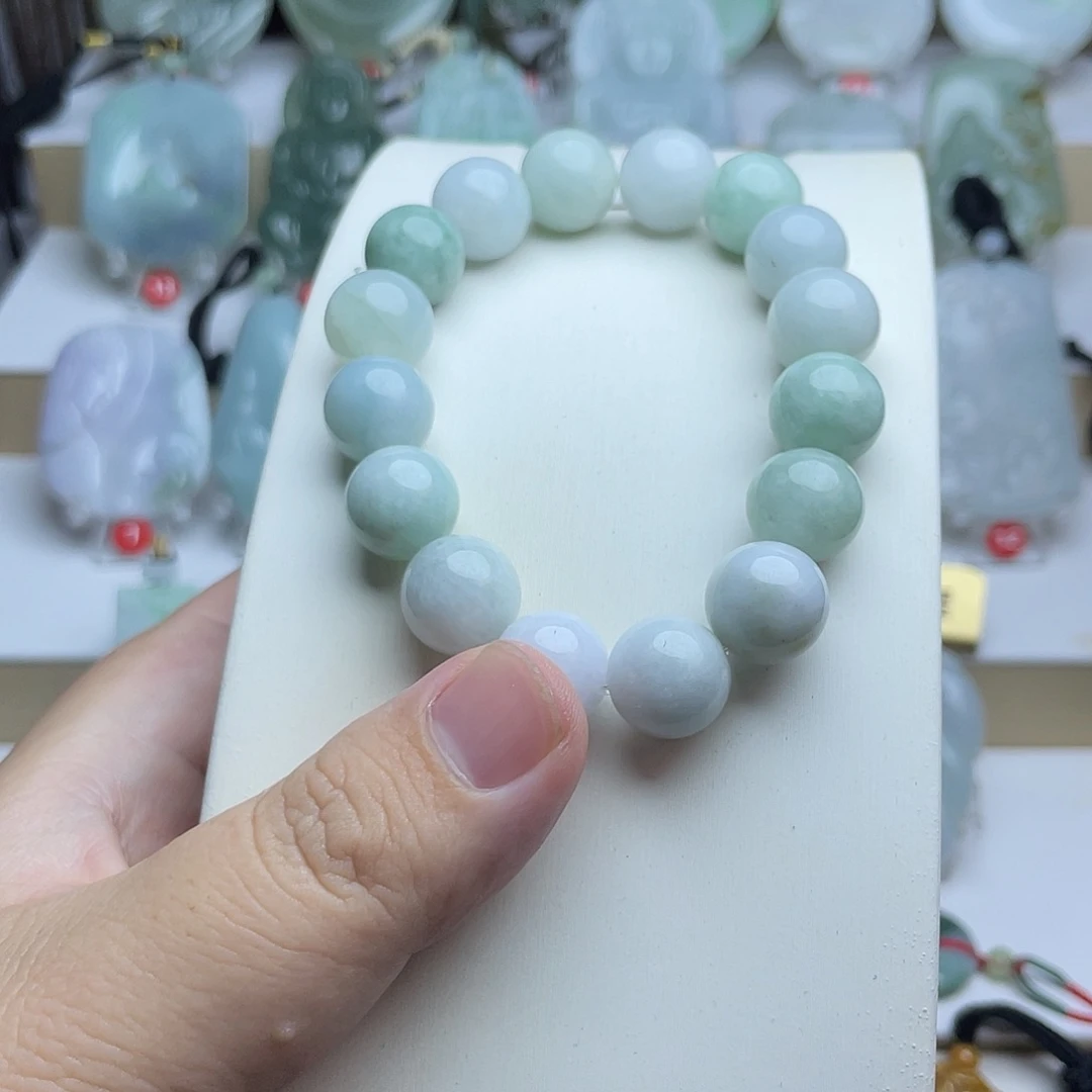 翡翠未镶嵌颈饰手串 微瑕福利