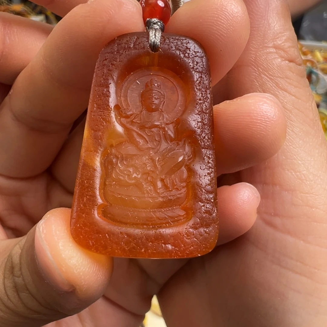 未镶嵌蜜蜡裸石兔